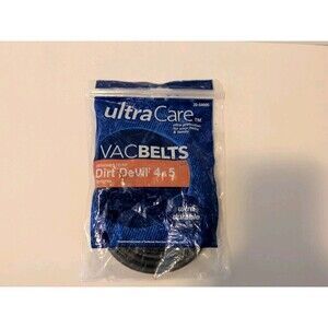 Ultra Care Vac Belt Dirt Devil 4 & 5 Uprights, 1 Belt